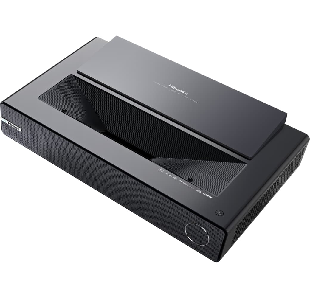 Black Hisense PX2-PRO Projector - 4K.4