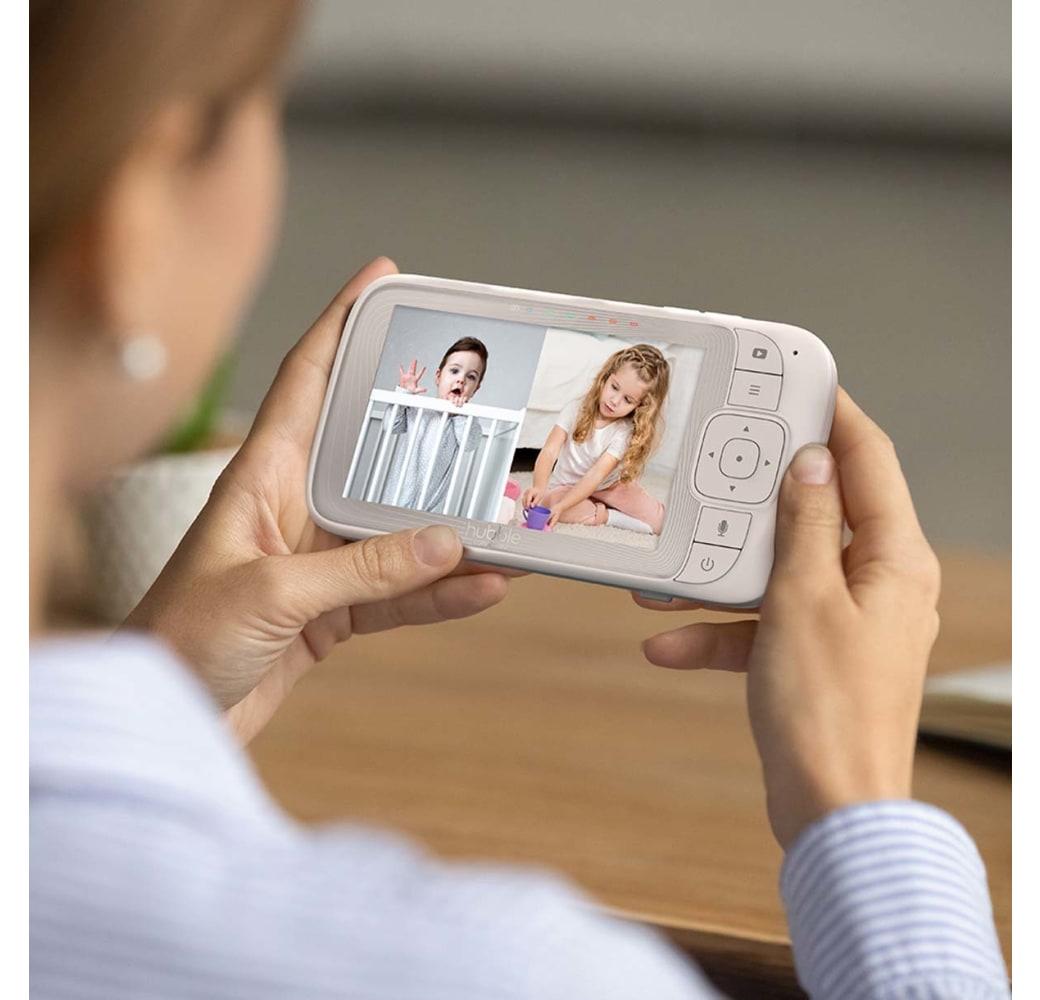 Weiß Hubble Nursery Pal Dual Vision Baby Monitor.5