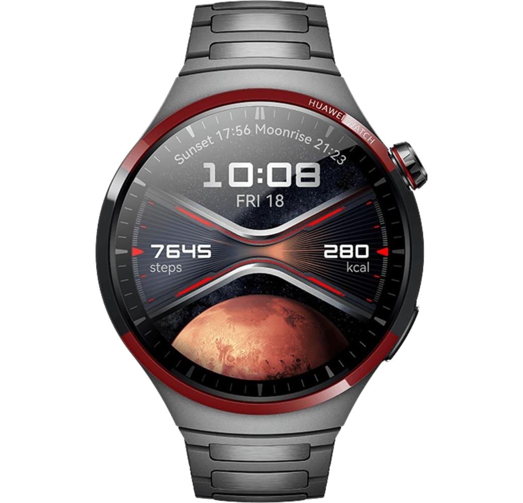 Dark Gray Huawei Watch Watch4 Pro Smartwatch, Titanium Case, 46mm.2