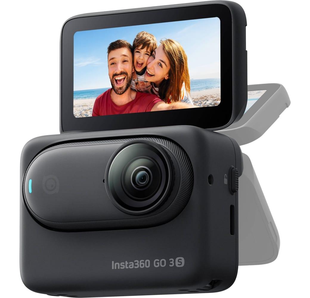 Mitternachtsschwarz Insta360 GO 3S - 128GB.5