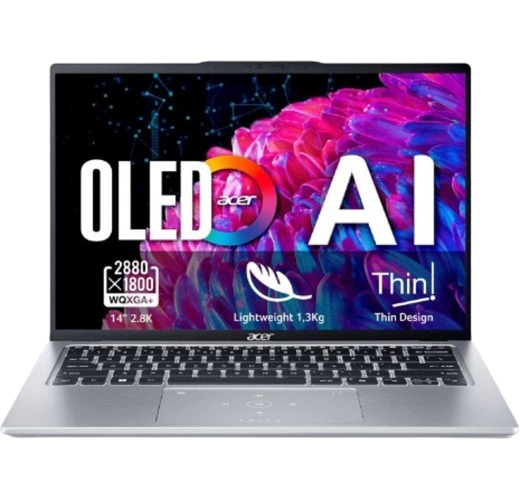 Pure SIlver Acer Swift Go 14 SFG14-73 Laptop - Intel® Core™ i5 - 16GB - 512GB.1