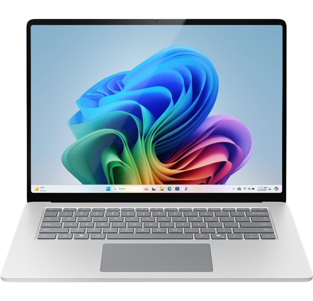 Platinum Microsoft Surface Laptop (7th) Copilot+ PC 15" Laptop - - 16GB - 256GB SSD - Qualcomm® Adreno™ GPU.1
