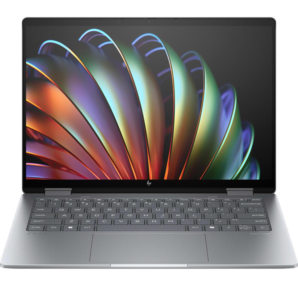 Glacier Silver HP Envy x360 14-fa0057ng Copilot+ Notebook - AMD Ryzen™ 5 8640HS - 16GB - 512GB - AMD Radeon Integrated Graphics.3