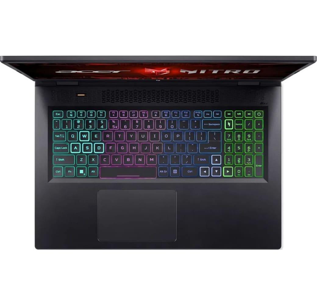 Black Acer Nitro 17 Gaming Laptop - AMD Ryzen™ 7 7840HS - 32GB - 1TB SSD - NVIDIA® GeForce® RTX™ 4070.8