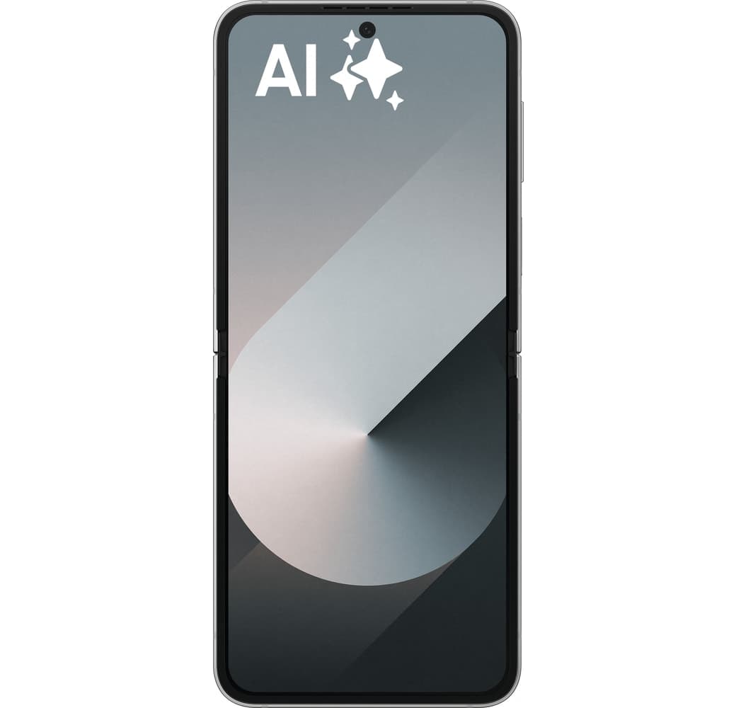 Silver Samsung Galaxy Z Flip6 Smartphone - 256GB - Dual SIM.3