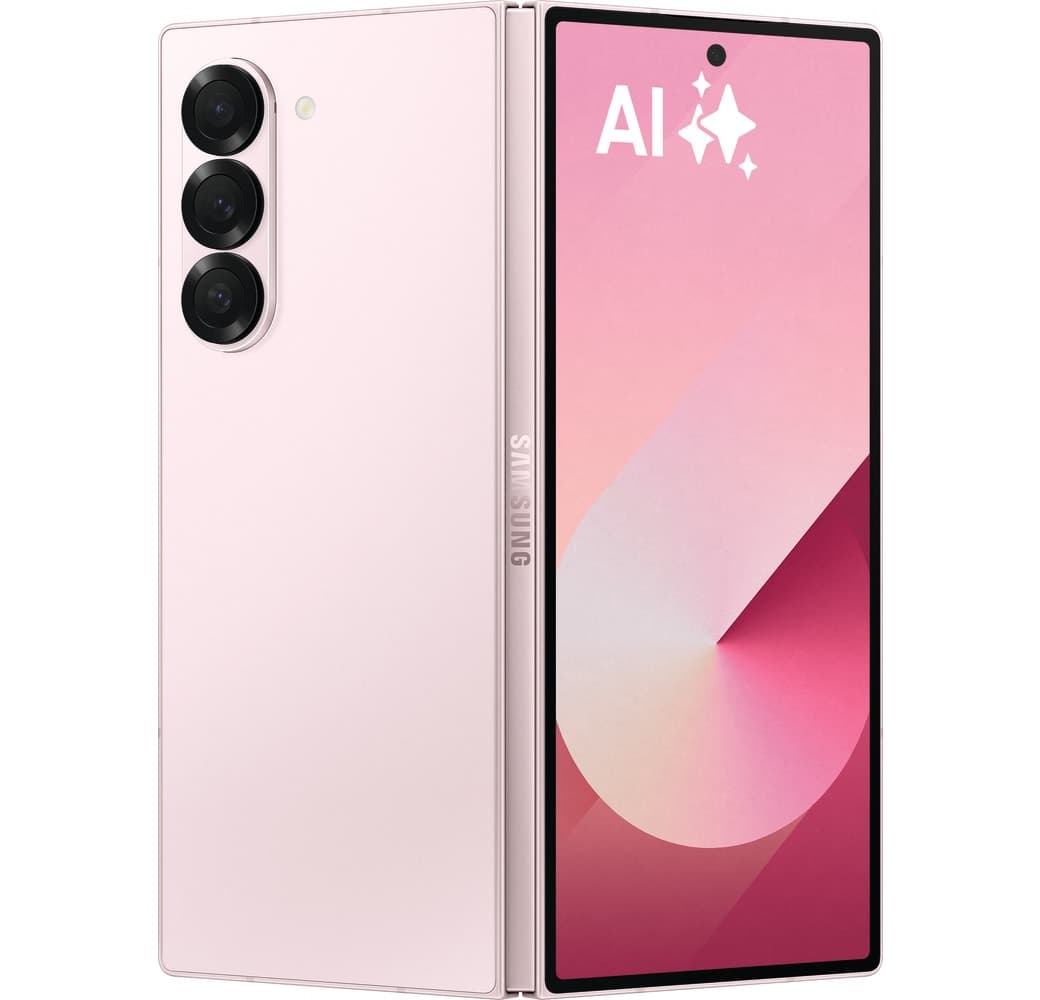 Pink Samsung Galaxy Z Fold6 Smartphone - 256GB - Dual SIM.4