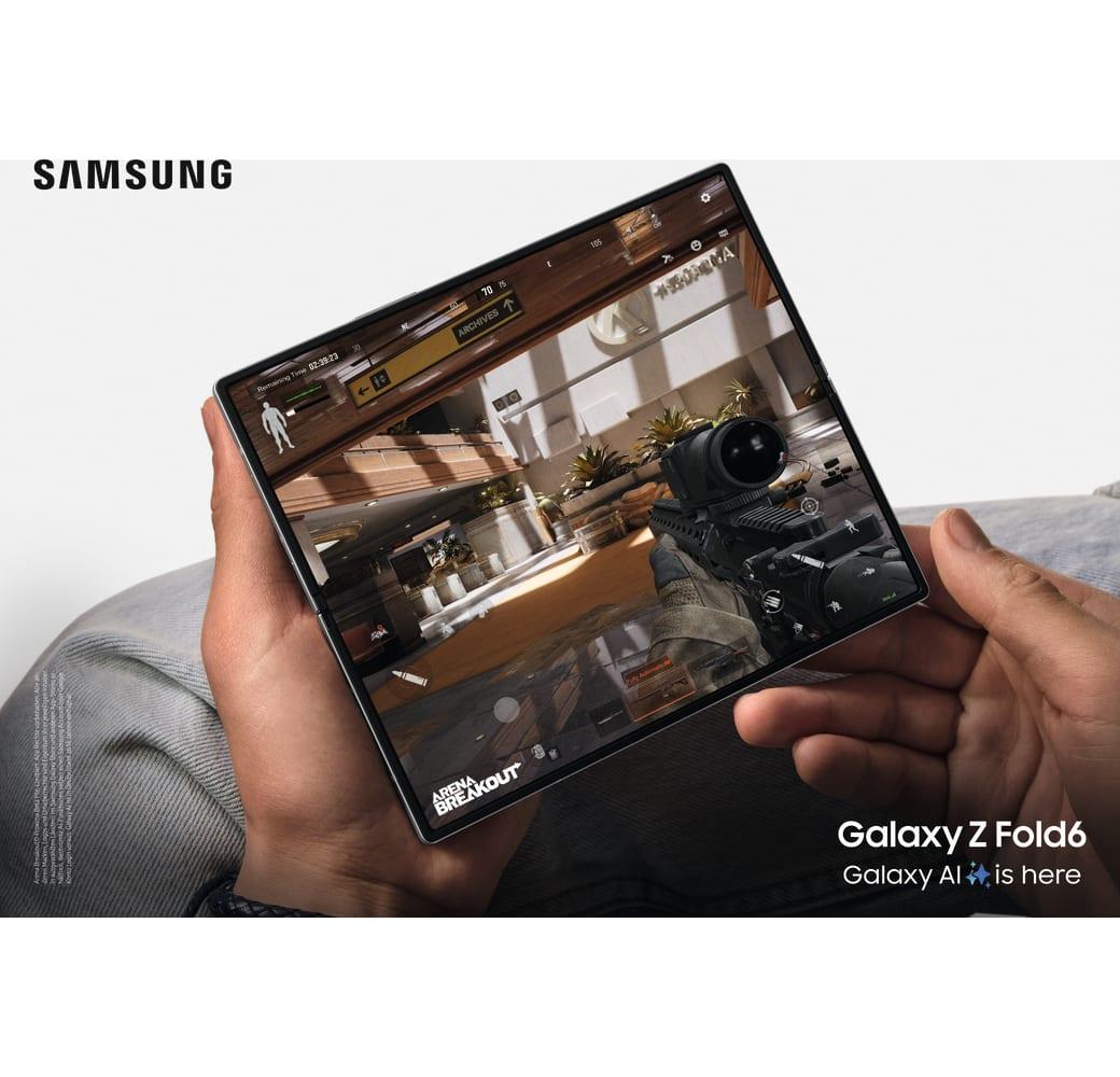 Silver Samsung Galaxy Z Fold6 Smartphone - 256GB - Dual SIM.5