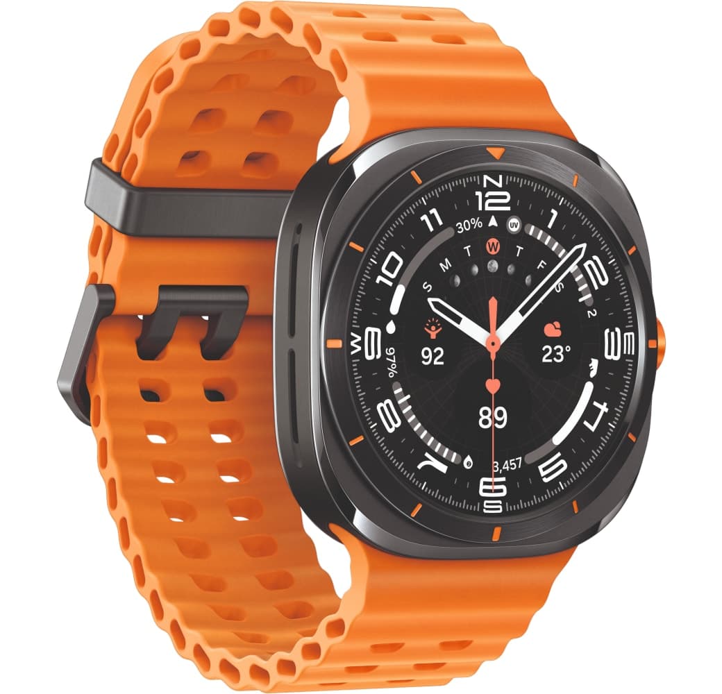 Oranje Samsung Galaxy Watch Ultra LTE Smartwatch, Titanium Case, 47 mm.4
