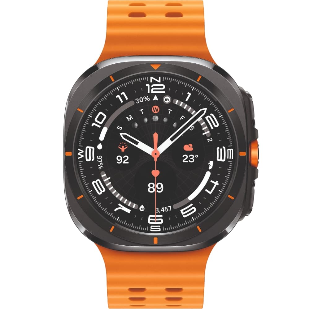 Oranje Samsung Galaxy Watch Ultra LTE Smartwatch, Titanium Case, 47 mm.5