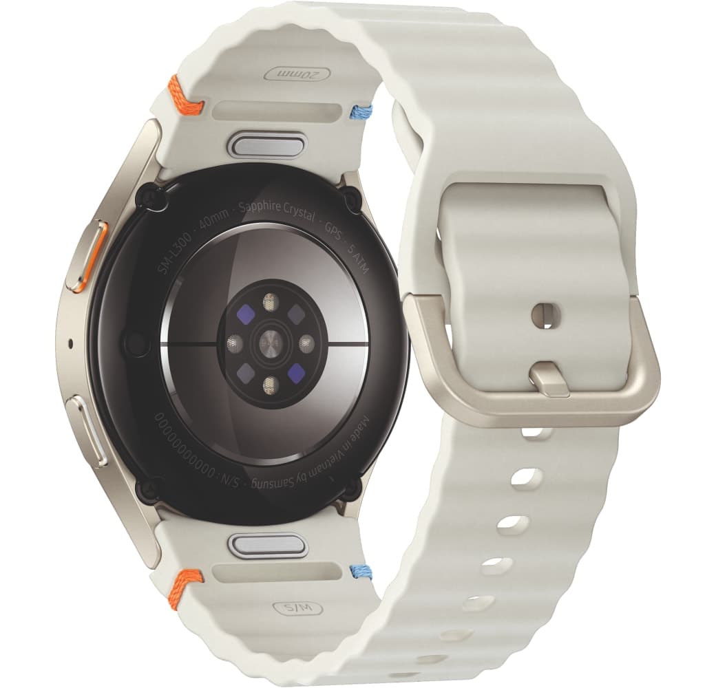 Crema Samsung Galaxy Watch7 LTE Smartwatch, Aluminium Case, 40 mm.2