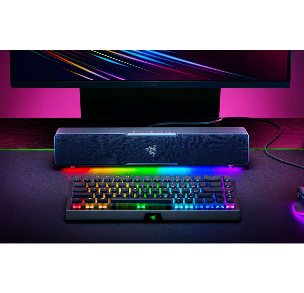 Black Razer Leviathan V2 X Gaming Speakers.6