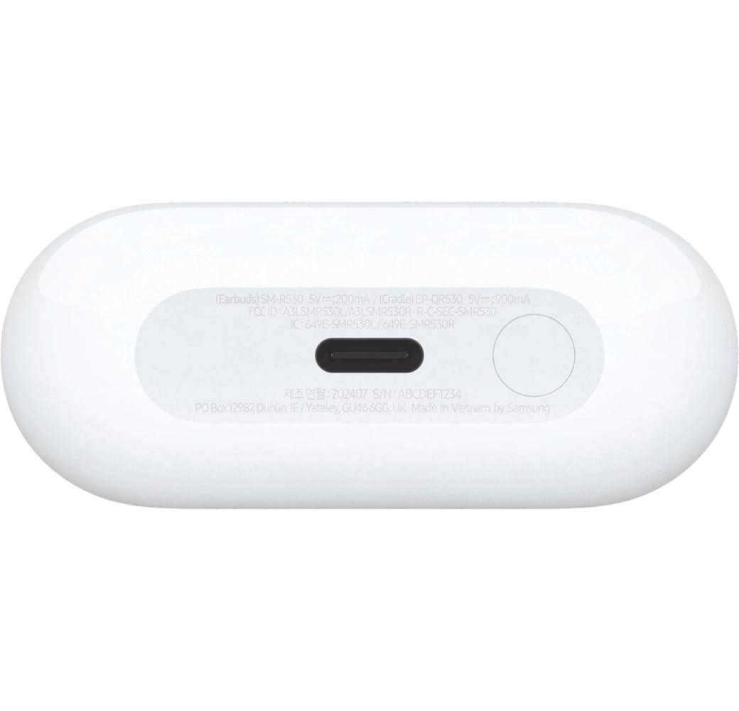 White Samsung Galaxy Buds3 In-ear Bluetooth Headphones.6