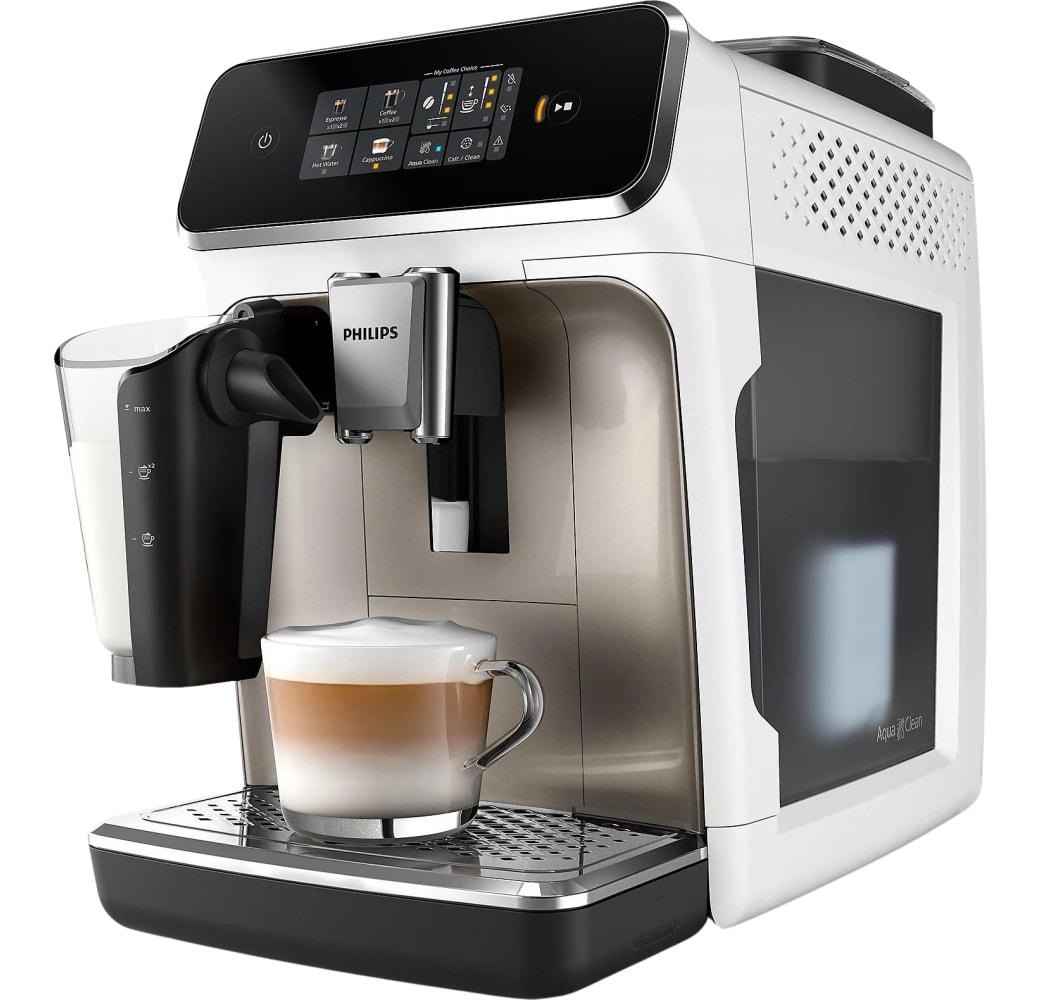 White Philips EP2333/40 Serie 2300 LatteGo 4 Coffee Machine.2