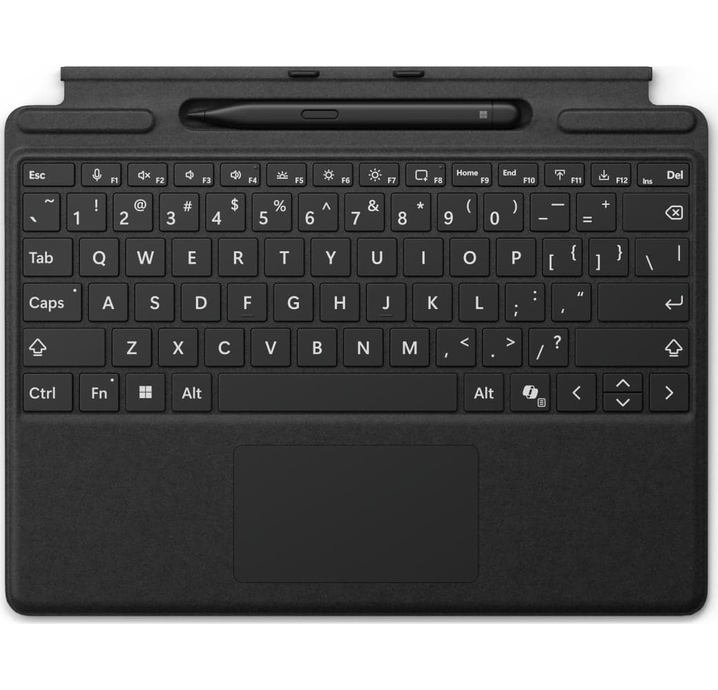 Black Microsoft Surface Pro Keyboard with Copilot key & Slim Pen.1