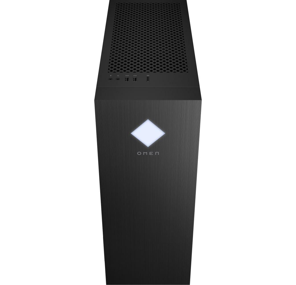 Schwarz HP OMEN 25L GT15-2006ng Gaming Desktop | Gaming PC - Intel® Core™ i7-14700F - 16GB - 1TB SSD - NVIDIA® GeForce® RTX™ 4070 TI.3