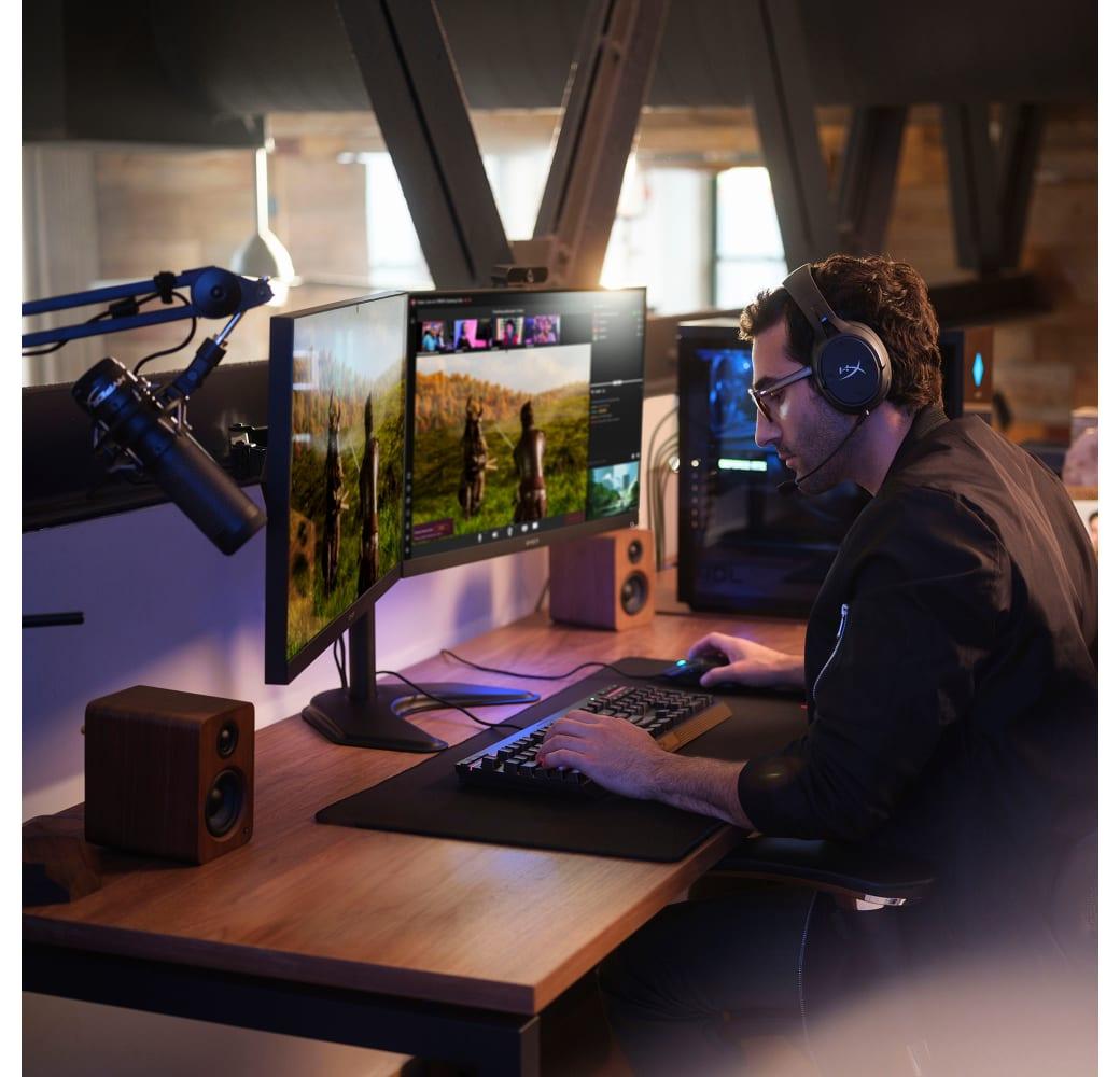 Black HP OMEN GT21-1017ng Gaming Desktop - AMD Ryzen™ 7 7800X3D - 32GB - 2TB SSD - NVIDIA® GeForce® RTX™ 4070.4