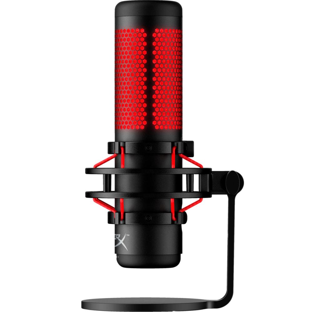 Black HyperX QuadCast USB Microphone.3