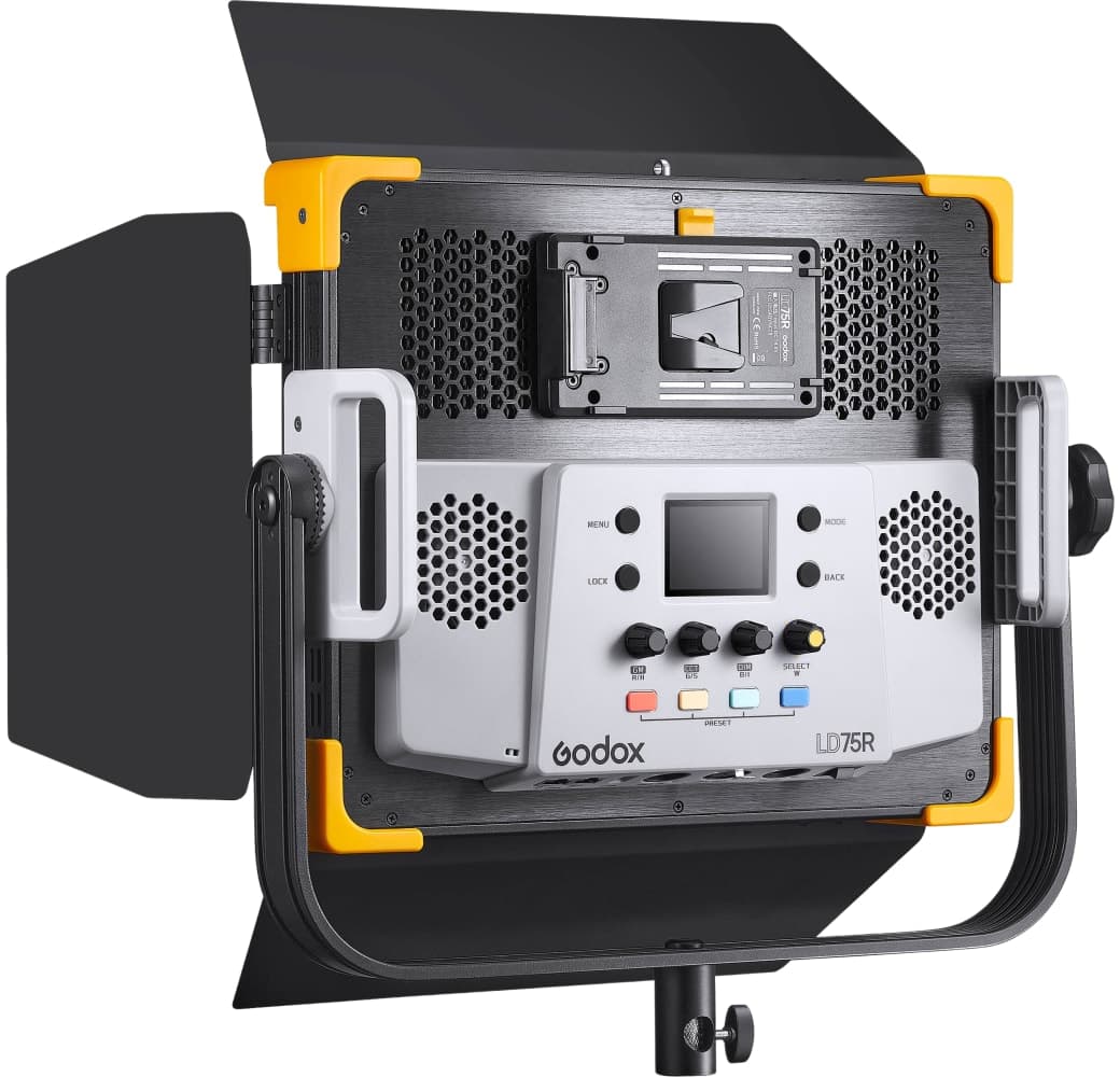 Zwart Godox LD75R RGB LED Light Panel.3