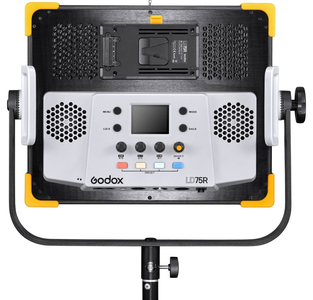 Zwart Godox LD75R RGB LED Light Panel.4