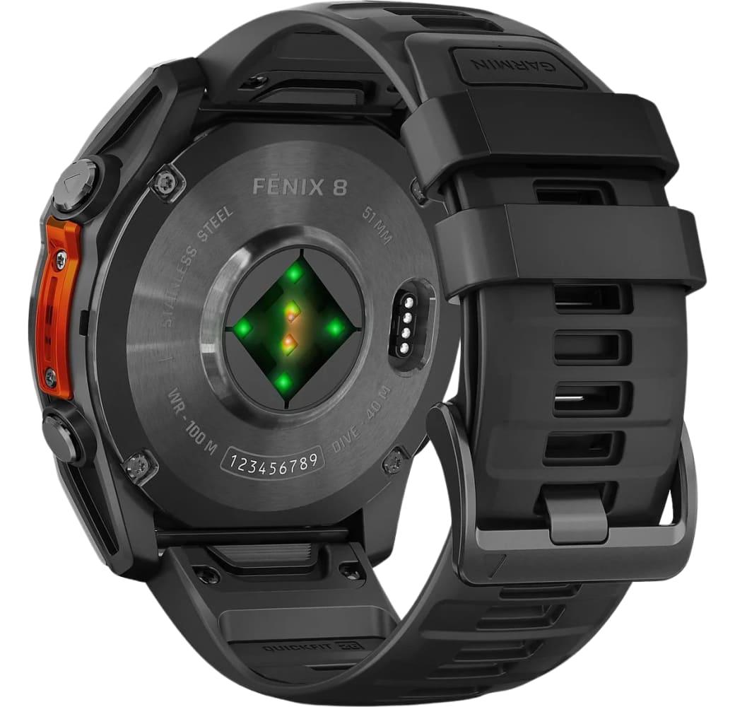 Gris Garmin Fēnix® 8 Smartwatch, Stainless Steel, 51mm.4