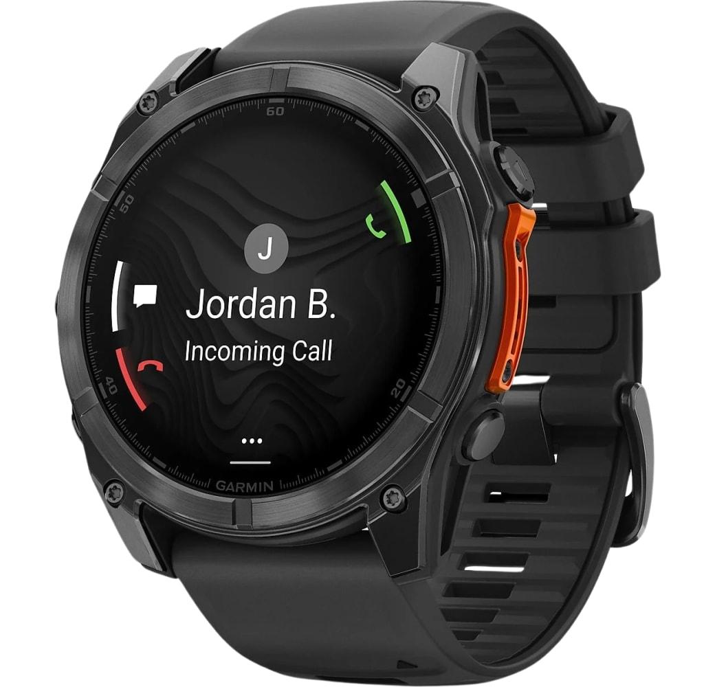 Gris Garmin Fēnix® 8 Smartwatch, Stainless Steel, 51mm.1