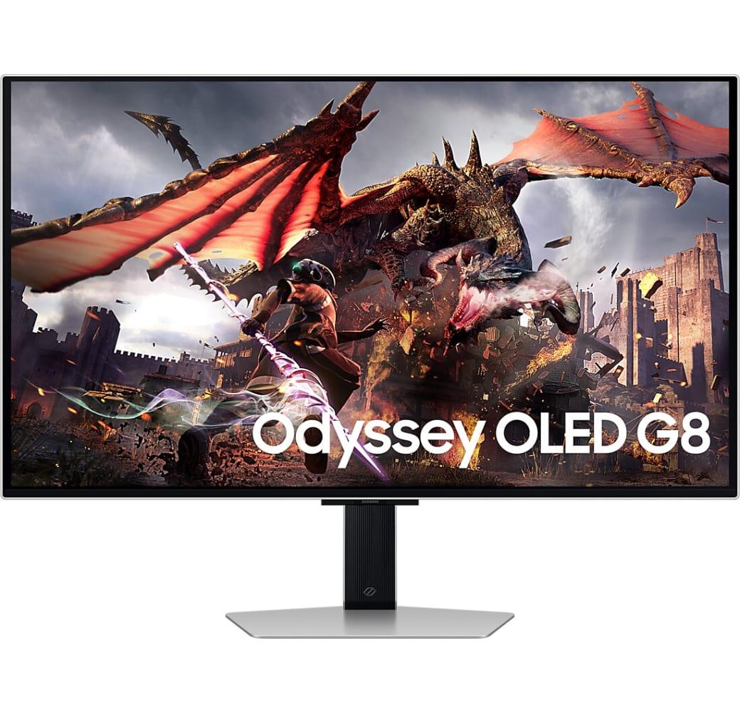 Silver Samsung - 32" OLED G80SD S32DG800SU LS32DG800SUXEN.1
