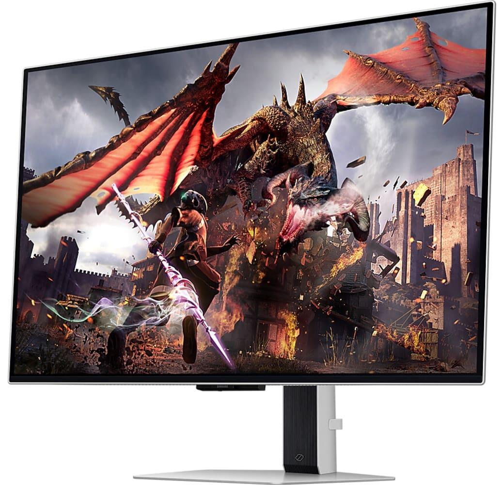 Silver Samsung - 32" OLED G80SD S32DG800SU LS32DG800SUXEN.4