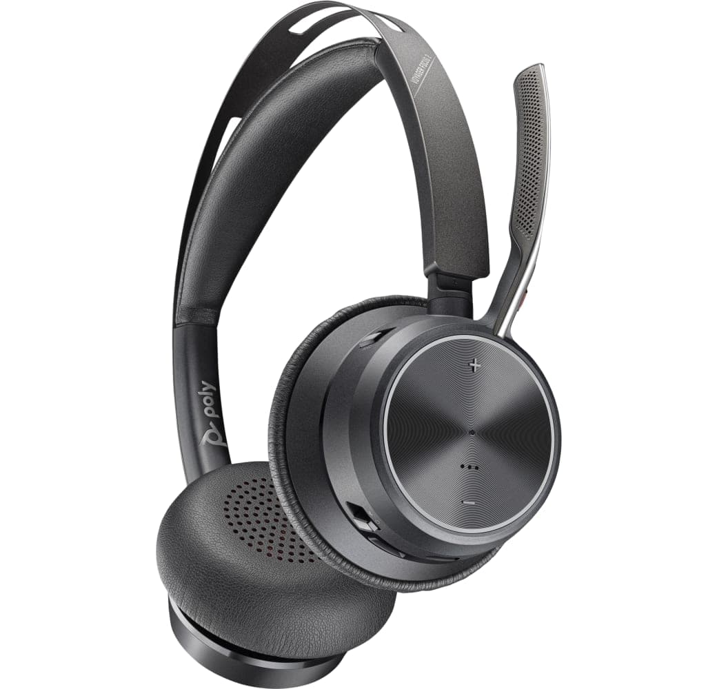 Schwarz Poly Voyager Focus 2 UC inkl. LS USB-C/A Office Headphones.1
