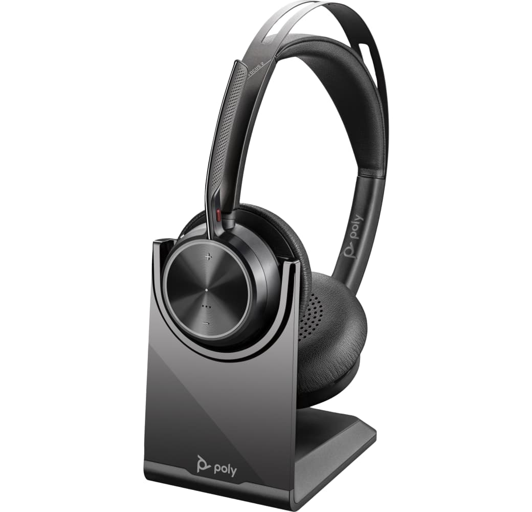 Schwarz Poly Voyager Focus 2 UC inkl. LS USB-C/A Office Headphones.4