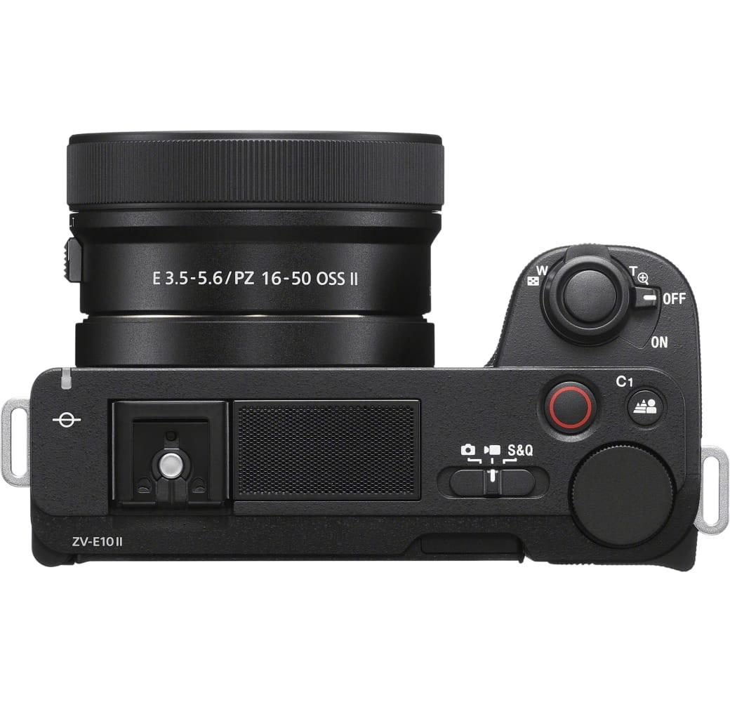 Negro Sony ZV-E10 II Mirrorless Camera with 16-50mm Lens.5