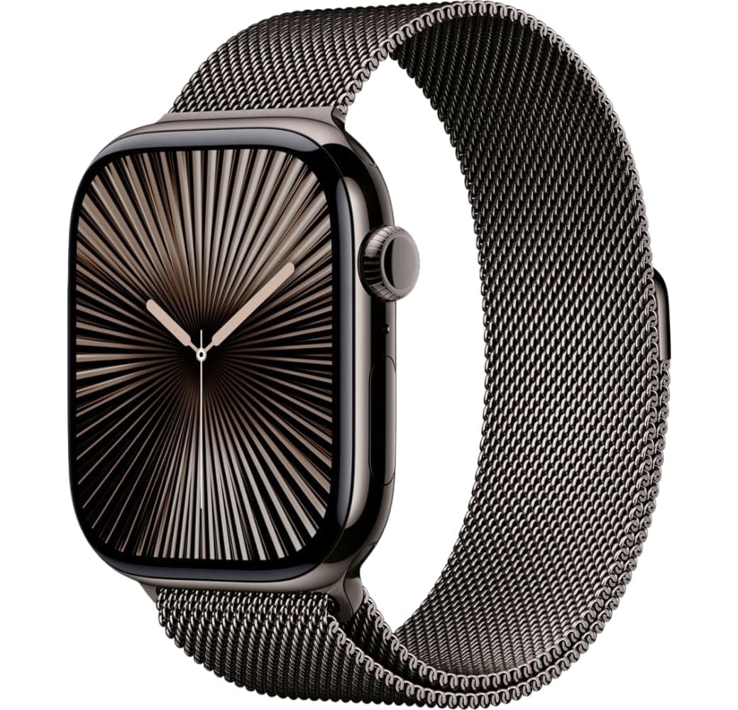 Leisteen Apple Watch Series 10 GPS + mobiel, titanium kast, 46 mm.1