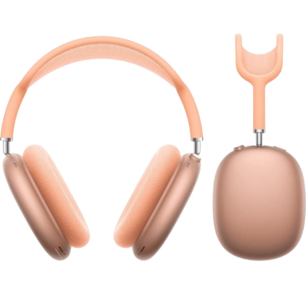 Orange Apple Airpods Max with USB-C Over-ear Bluetooth Headphones.1