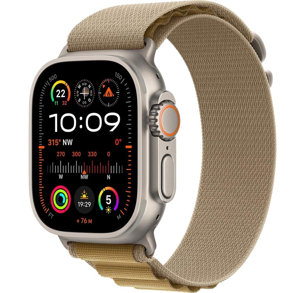 Tan Apple Watch Ultra 2 GPS + Cellular, Titanium Case, 49mm.1