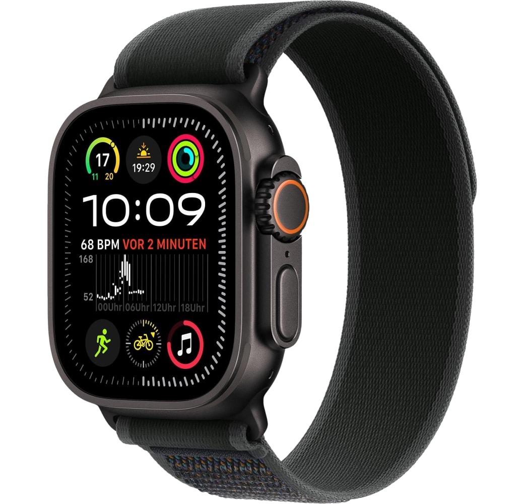 Schwarz Apple Watch Ultra 2 GPS + Cellular, Titangehäuse, 49 mm.1