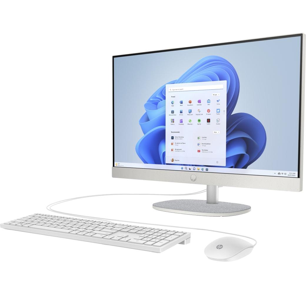 White Hp 24-cr1002ng All-in-One - Intel® Core™ Ultra 5-125U - 16GB - 512 GB - Intel® Intel® Arc™.2