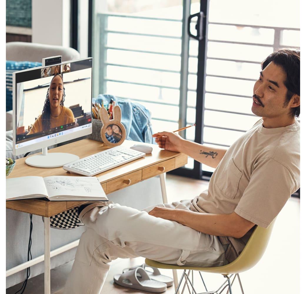 White Hp 24-cr1002ng All-in-One - Intel® Core™ Ultra 5-125U - 16GB - 512 GB - Intel® Intel® Arc™.5