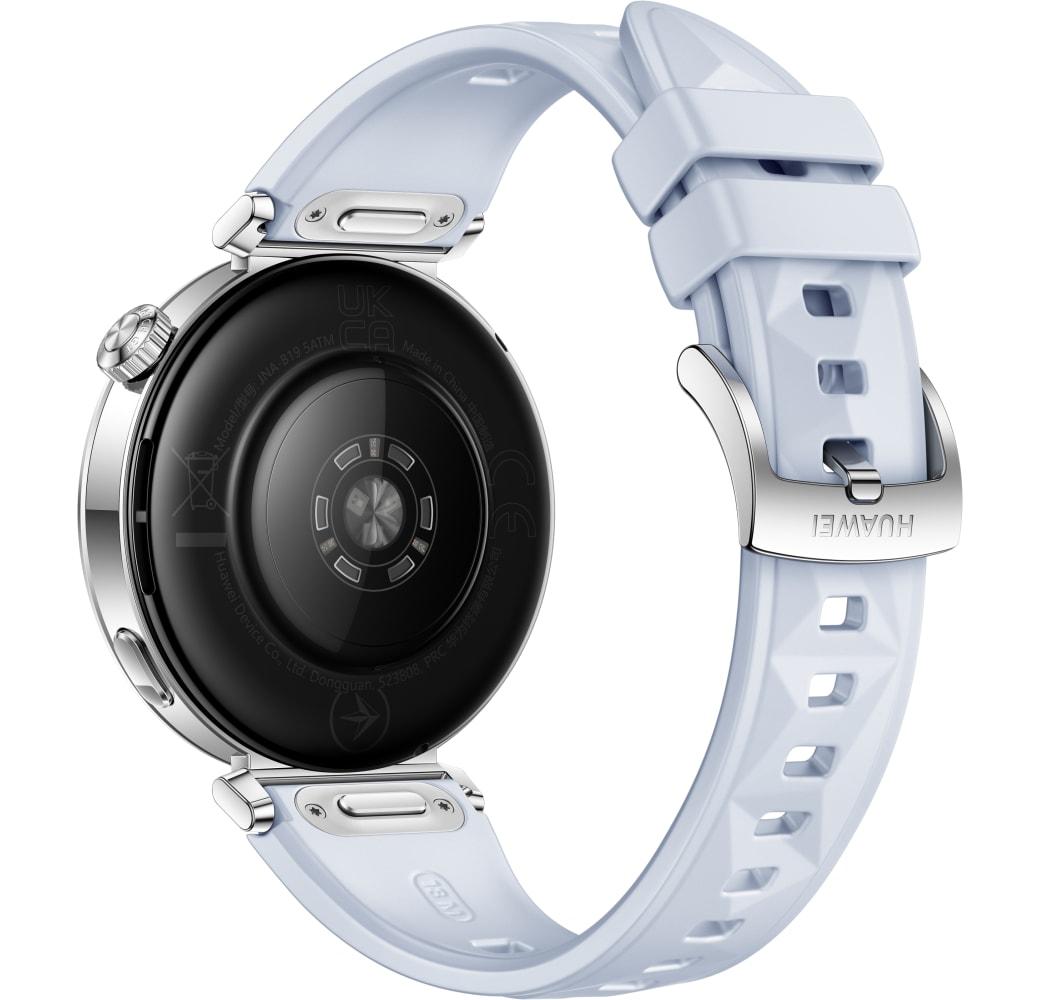 Blue Huawei Watch GT5 Smartwatch, Stainless Steel Case, 41mm.2