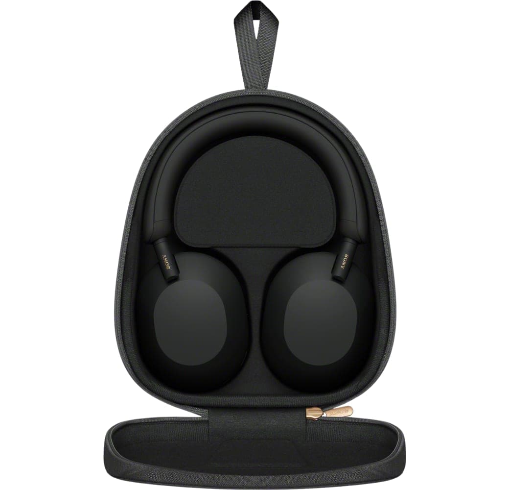 Black Sony WH-1000 XM5 Noise-cancelling Over-ear Bluetooth headphones.6