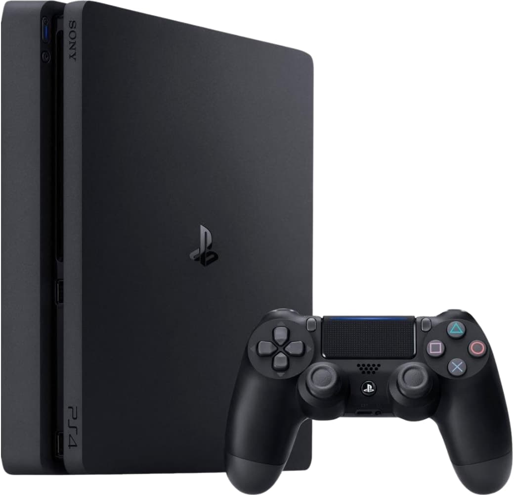 Black Sony PlayStation 4 Slim .1