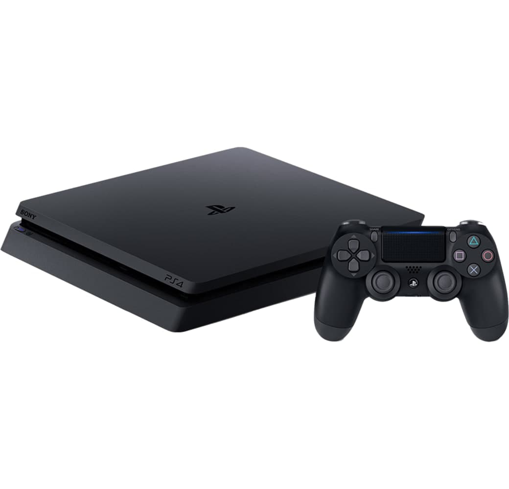 Schwarz Sony PlayStation 4 Slim.1