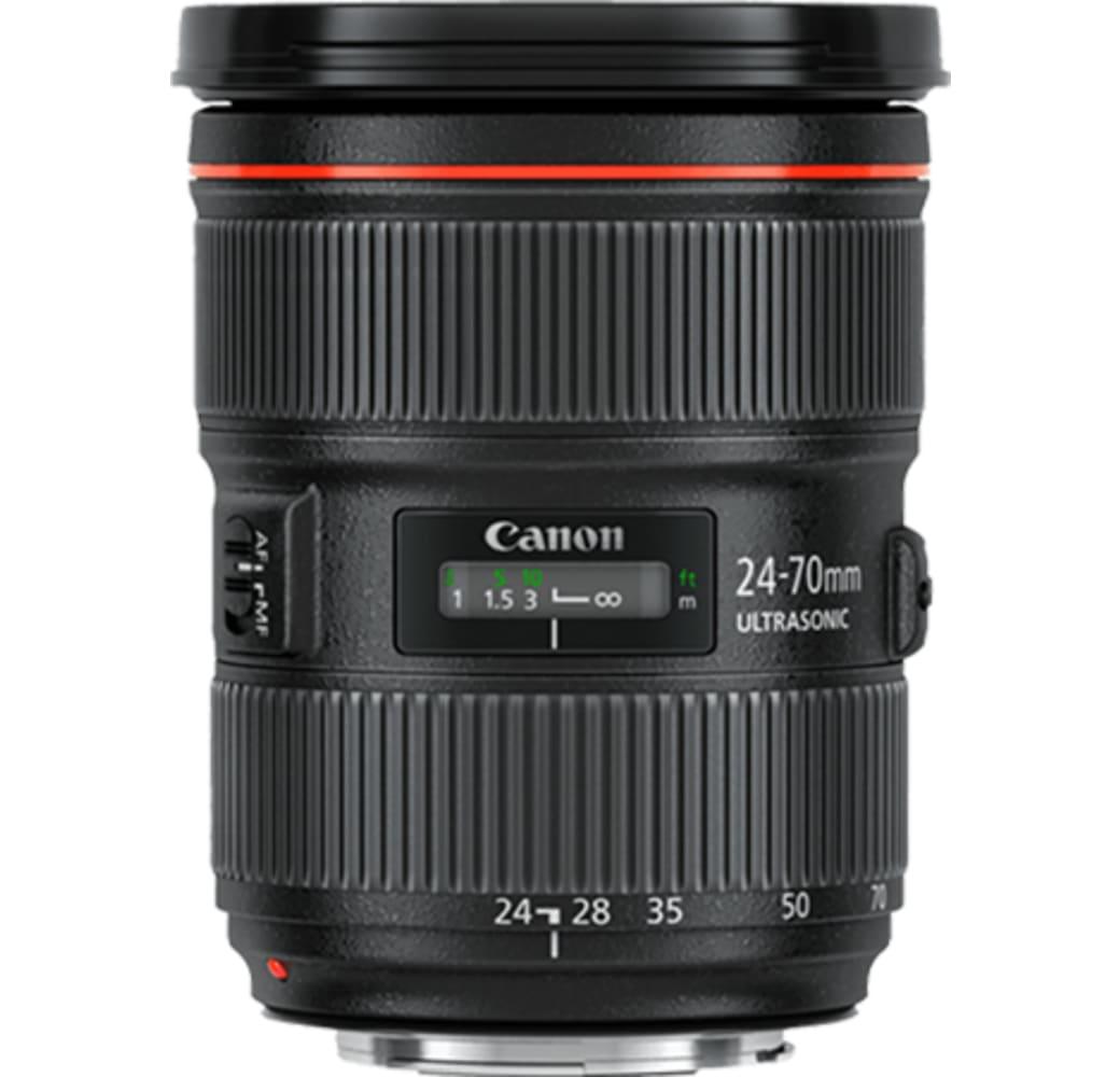 Schwarz Canon EF 24-70 mm f/2.8L, II USM.1