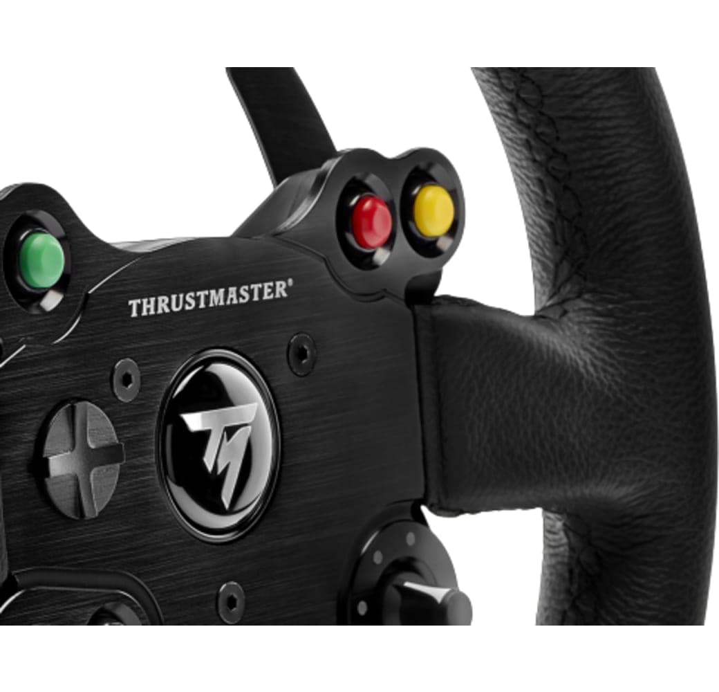 Weiß Thrustmaster Leder 28GT Lenkrad Add-on.2