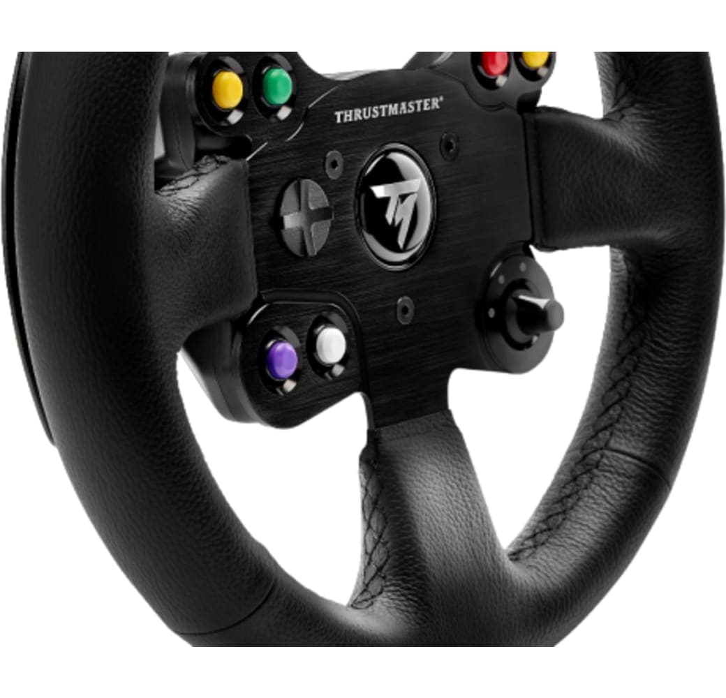 Weiß Thrustmaster Leder 28GT Lenkrad Add-on.4