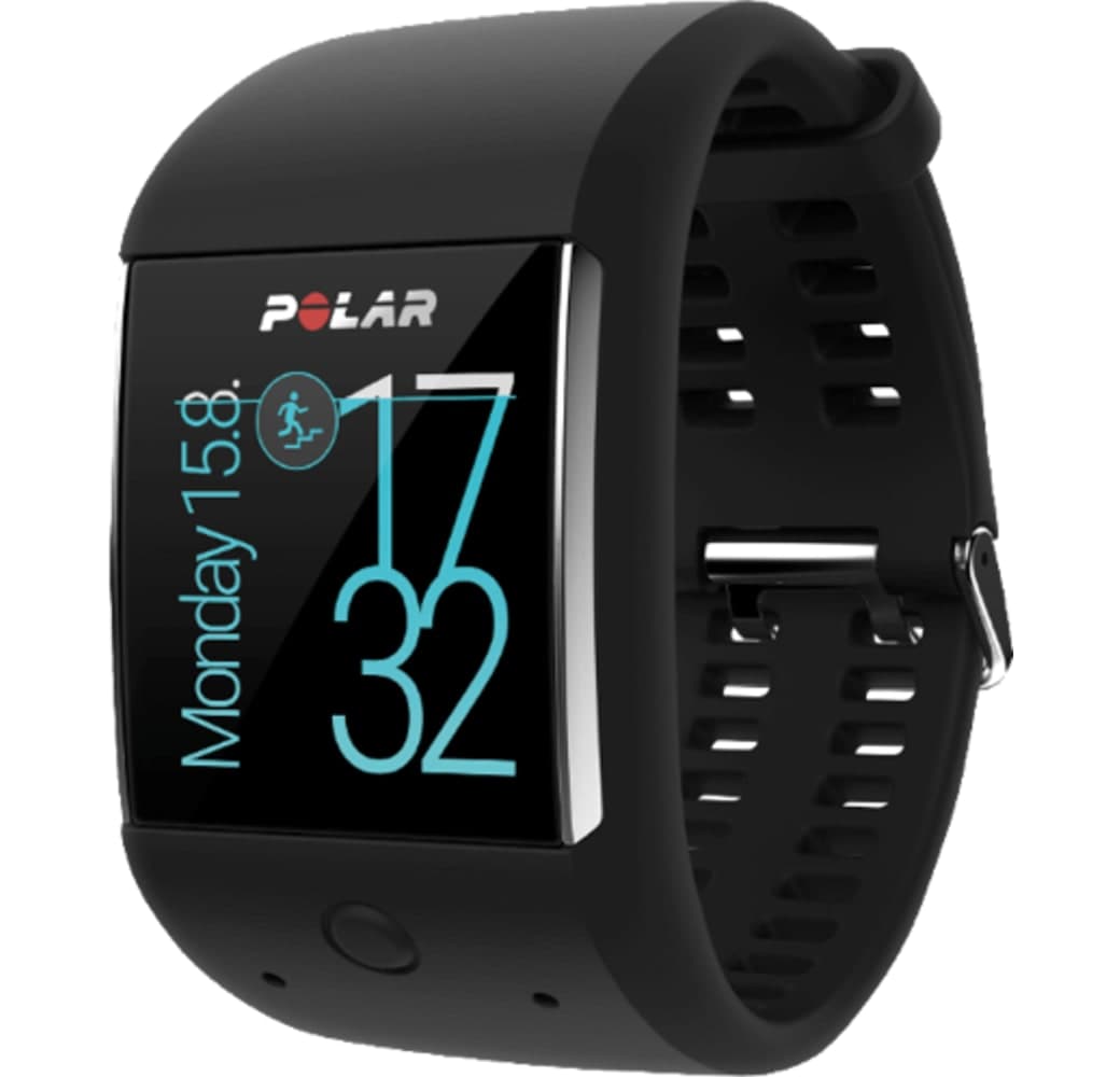 Schwarz Polar M600 Smartwatch.1