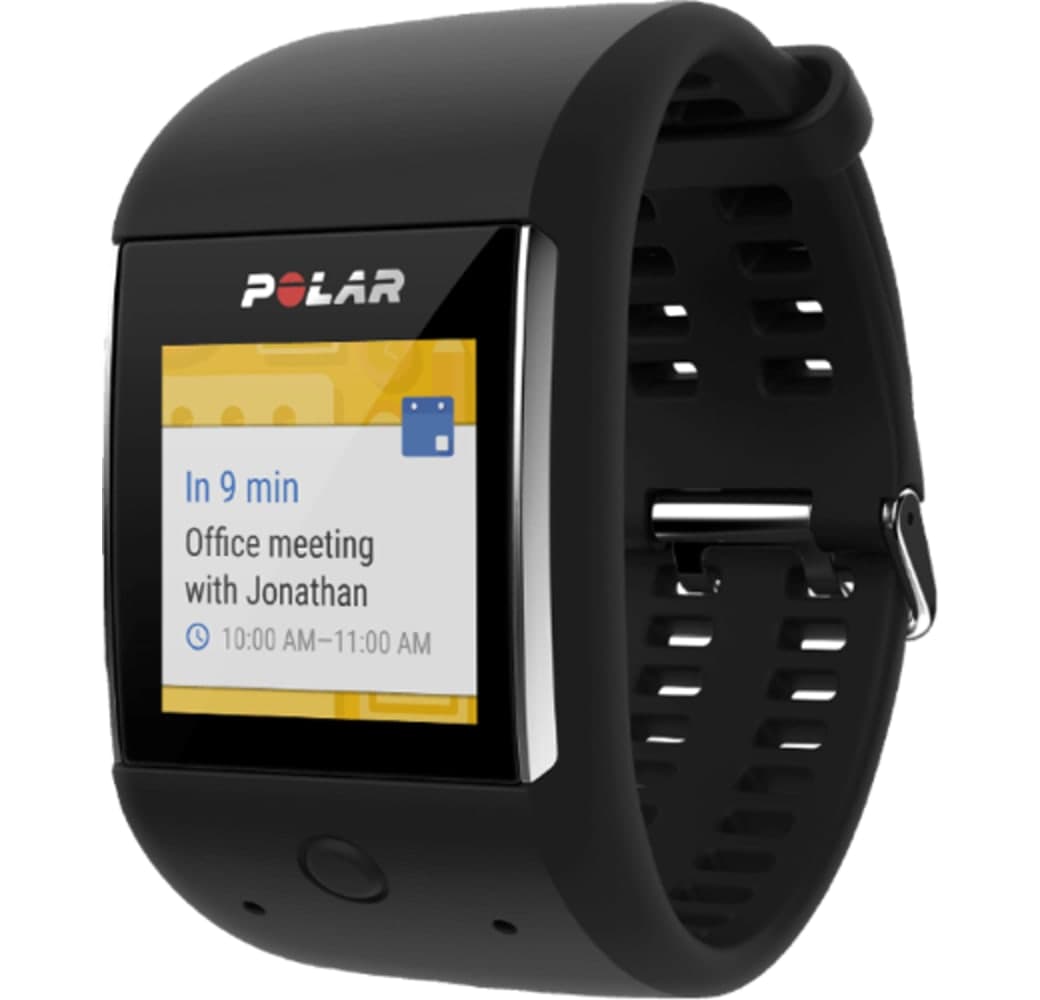 Schwarz Polar M600 Smartwatch.5