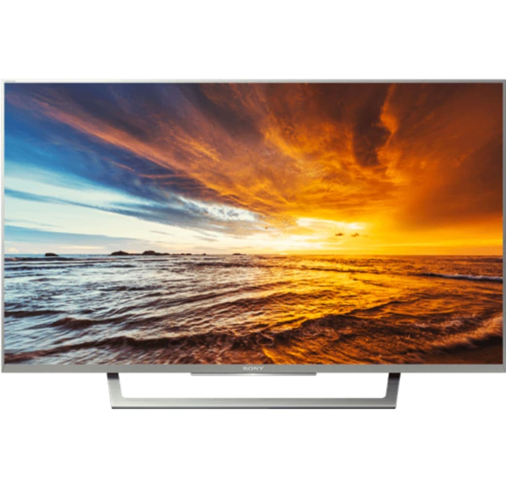 White Sony 49" TV.1