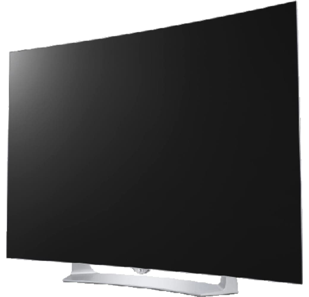 White LG 55" TV.2