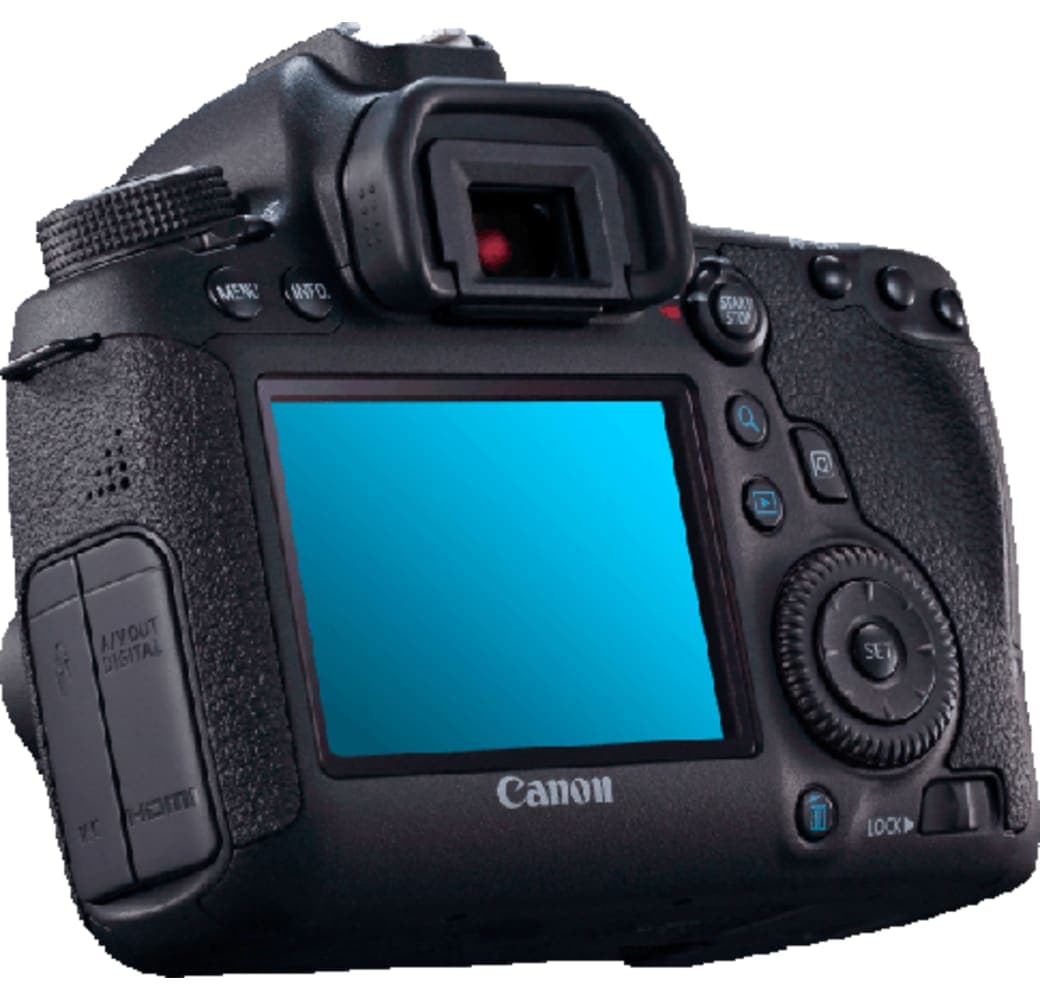 Schwarz Canon EOS 6D Gehäuse.4