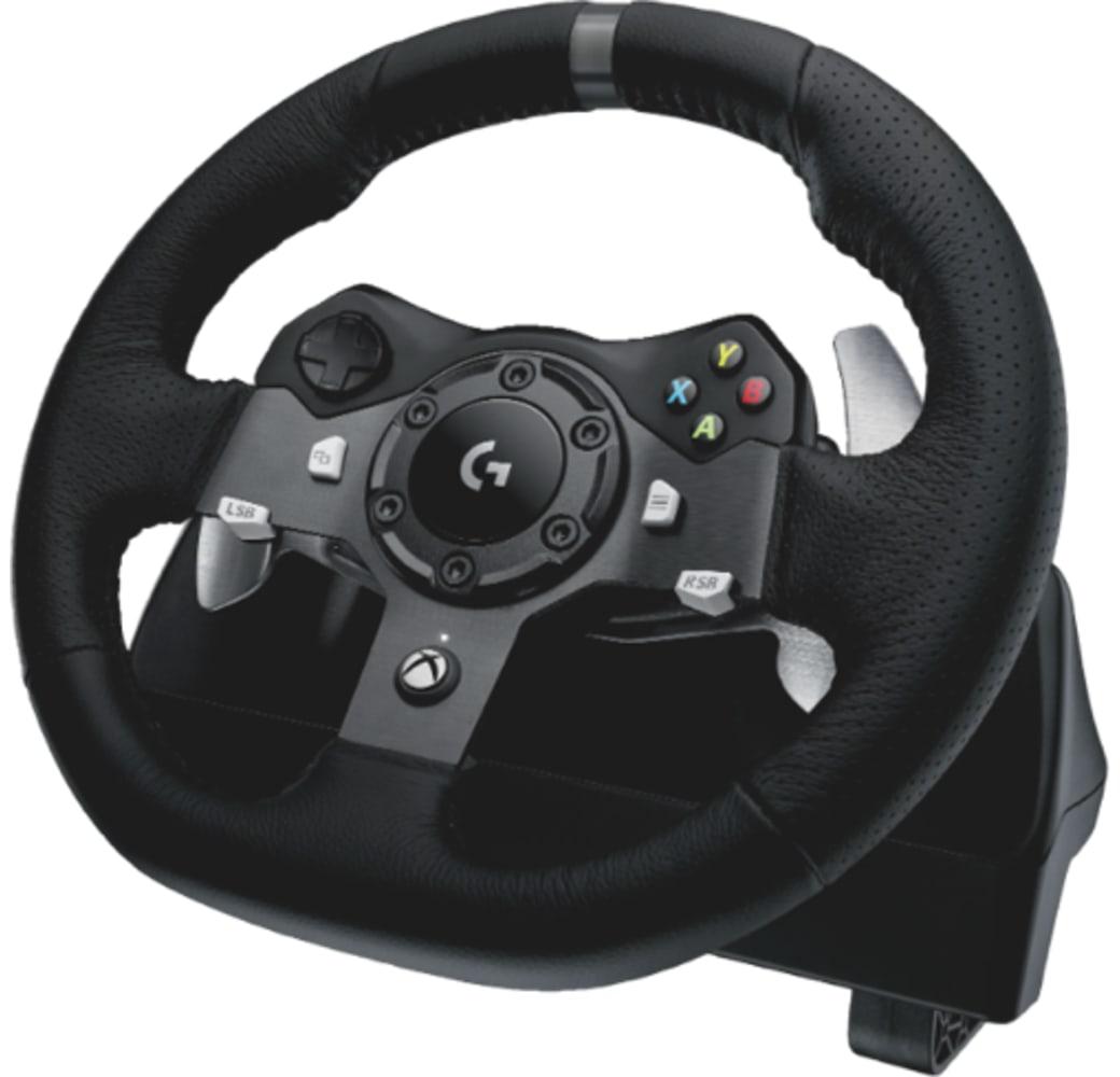 Schwarz Logitech G920 Driving Force Racing-Lenkrad.2