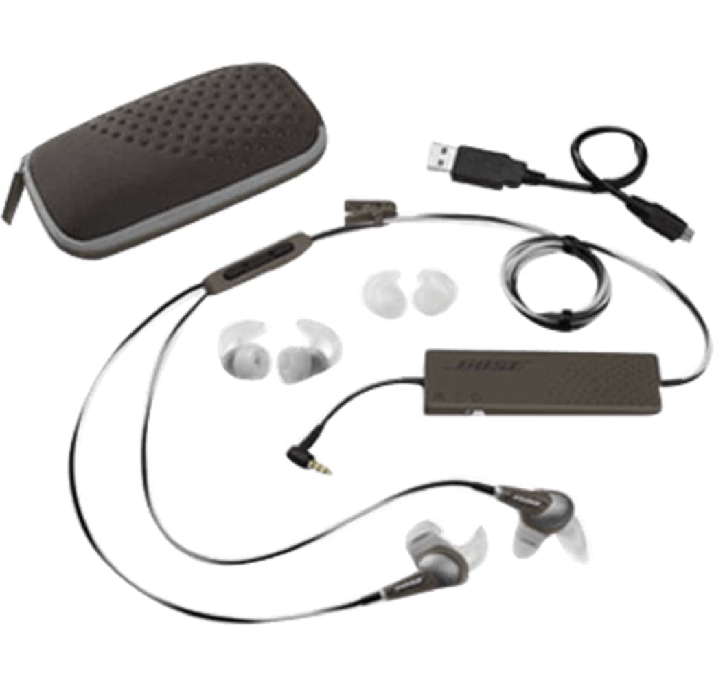 Black Bose QuietComfort 20 Noise-cancelling In-ear Bluetooth Headphones.1